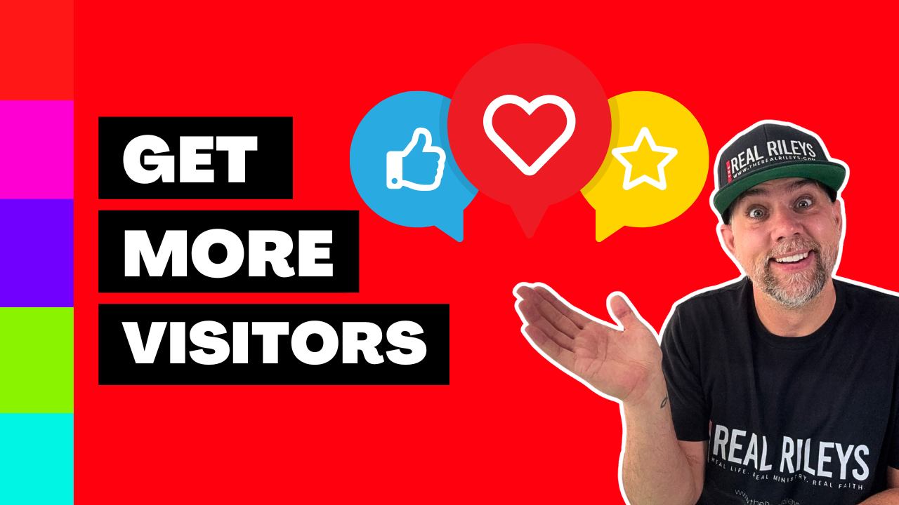 How to Get More Visitors for Your Church | Lead Generation, SEO & Social Media #digitalmarketing #ministry